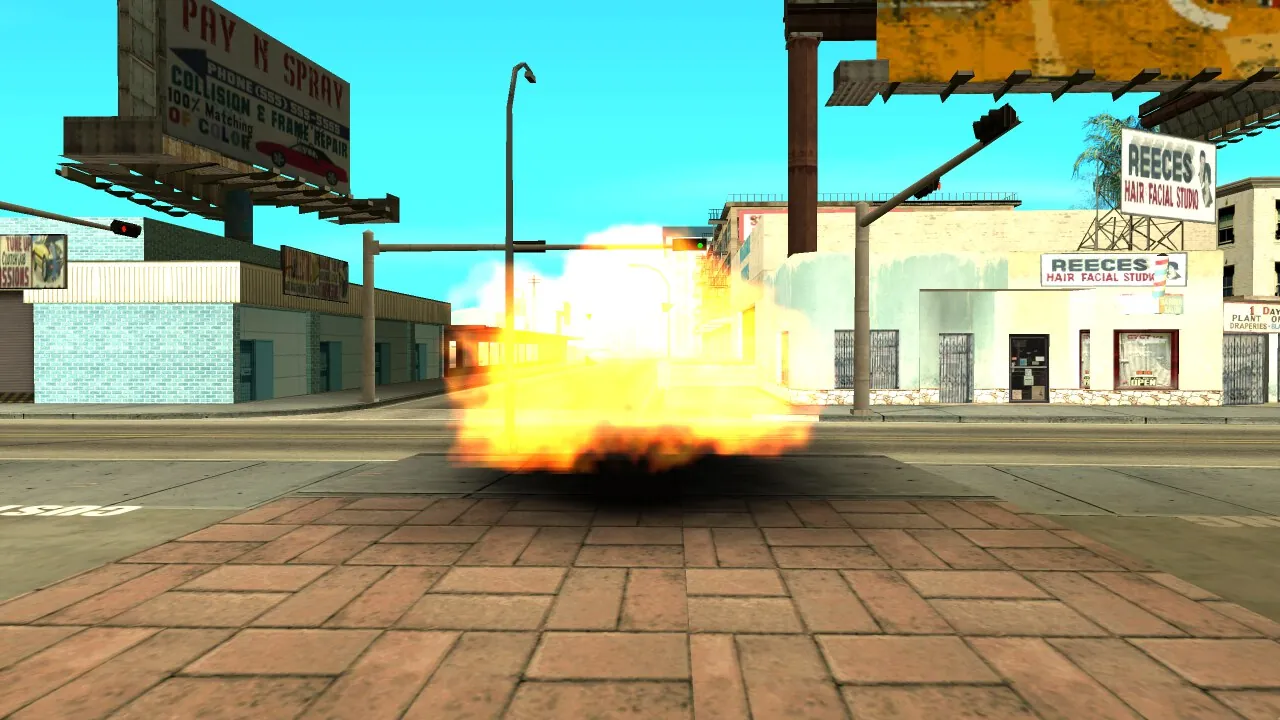 Explosion type 2 (Rocket), still 2 of 3
