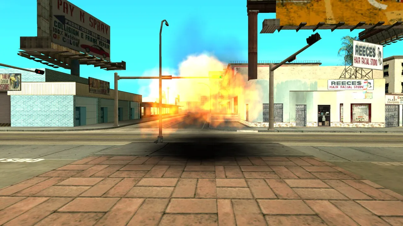 Explosion type 2 (Rocket), still 3 of 3