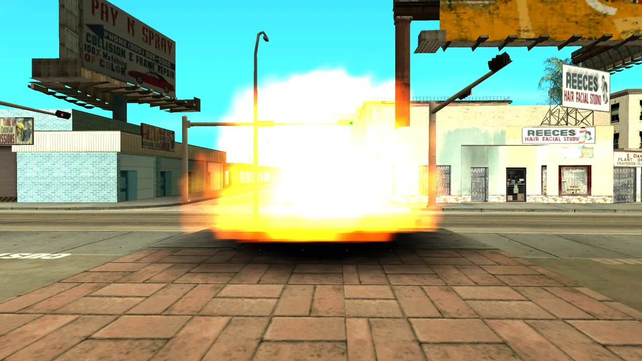 Explosion type 7 (Aircraft), still 1 of 3