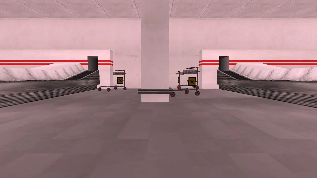 Francis Int. Airport (Baggage Claim/Ticket Sales), interior 14, picture 1