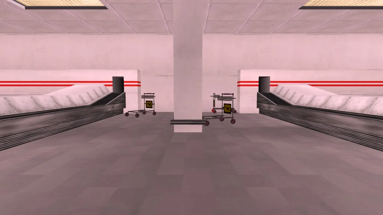 Francis Int. Airport (Baggage Claim/Ticket Sales), interior 14, picture 2