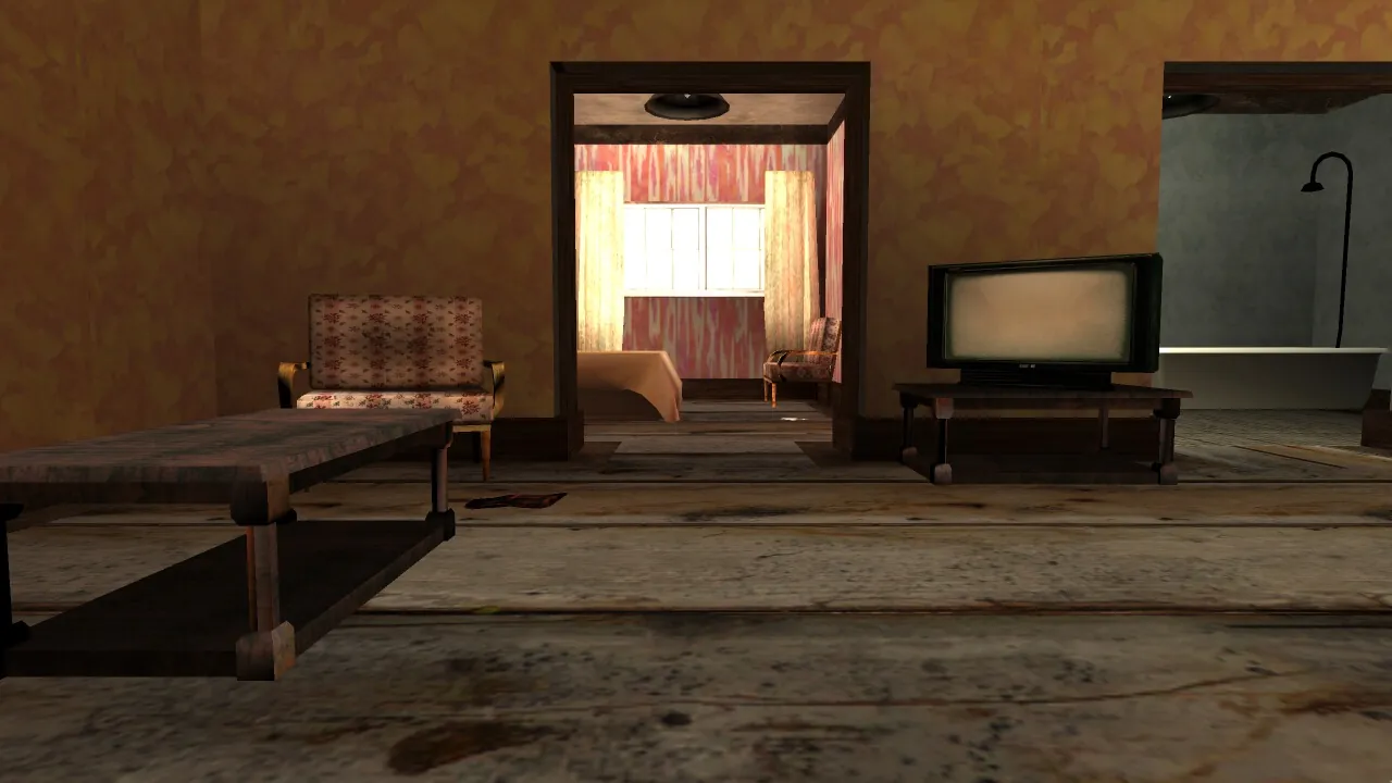 Motel room, interior 9, picture 1