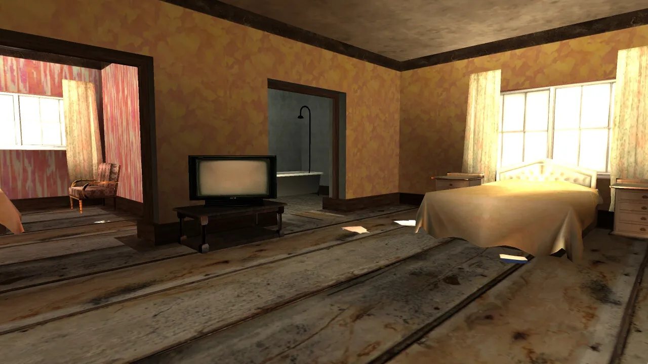 Motel room, interior 9, picture 2
