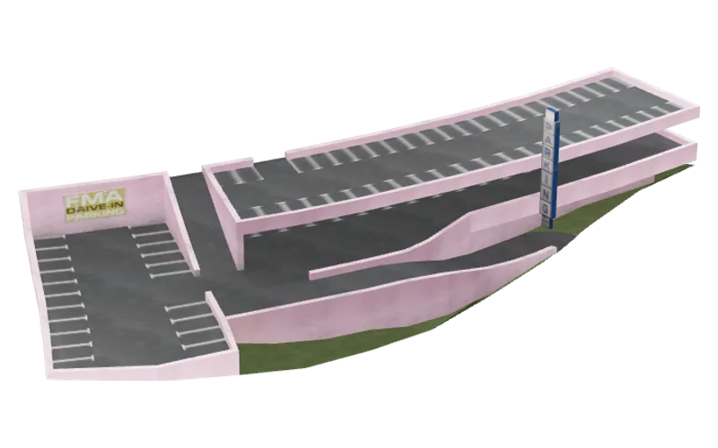 pinkcarpark_SFS, GTA San Andreas object ID 10621