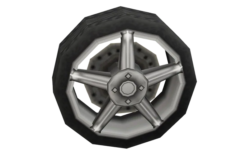 The part wheel_sr1 on its own