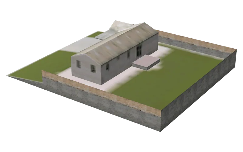 LODswburbhaus04, GTA San Andreas object ID 3318