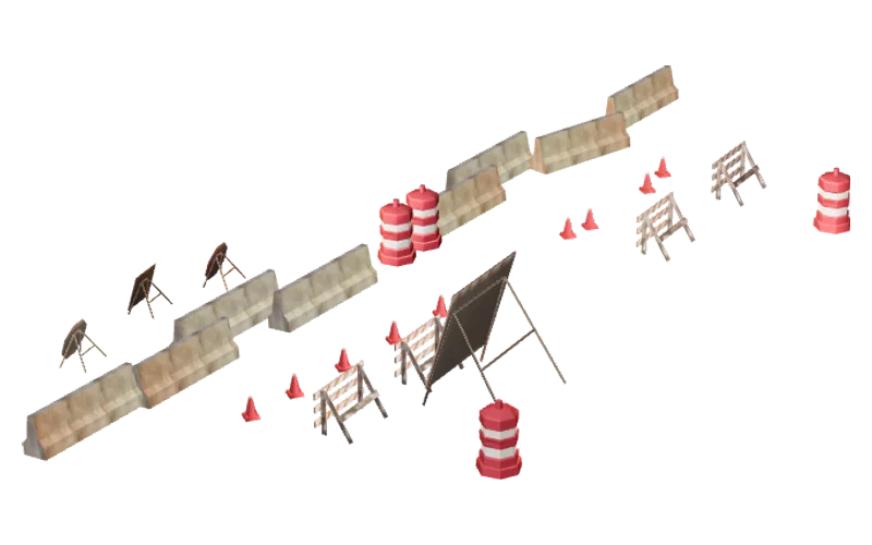 sfw_roadblock2ld, GTA San Andreas object ID 4511