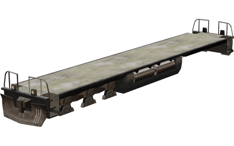 Freight Train Flatbed, original GTA San Andreas model, vehicle ID 569