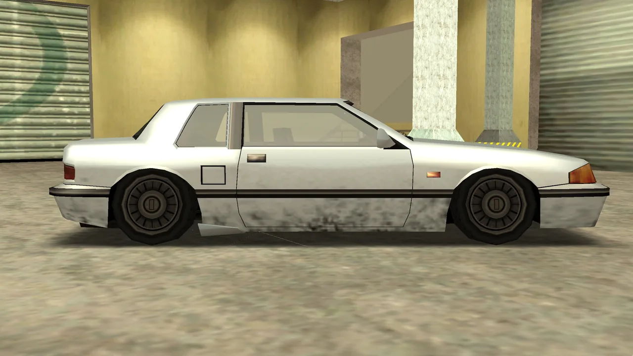 L Sideskirt, upgrade 1017, on a Bravura