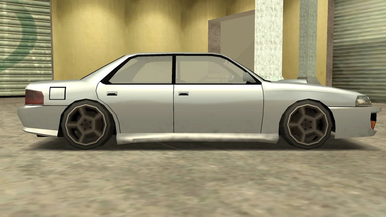 L X-Flow Sideskirt, upgrade 1030, on a Sultan