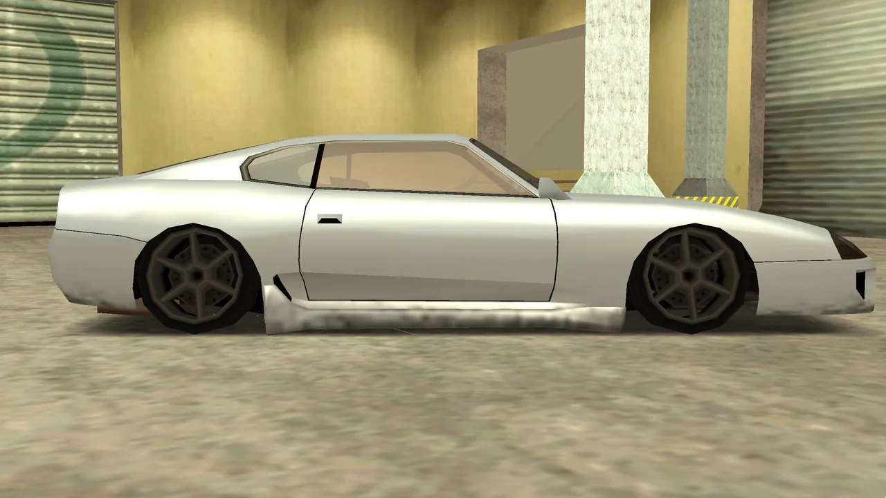 L Alien Sideskirt, upgrade 1071, on a Jester