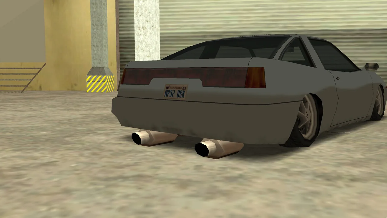 X-Flow Exhaust, upgrade 1089, on a Uranus