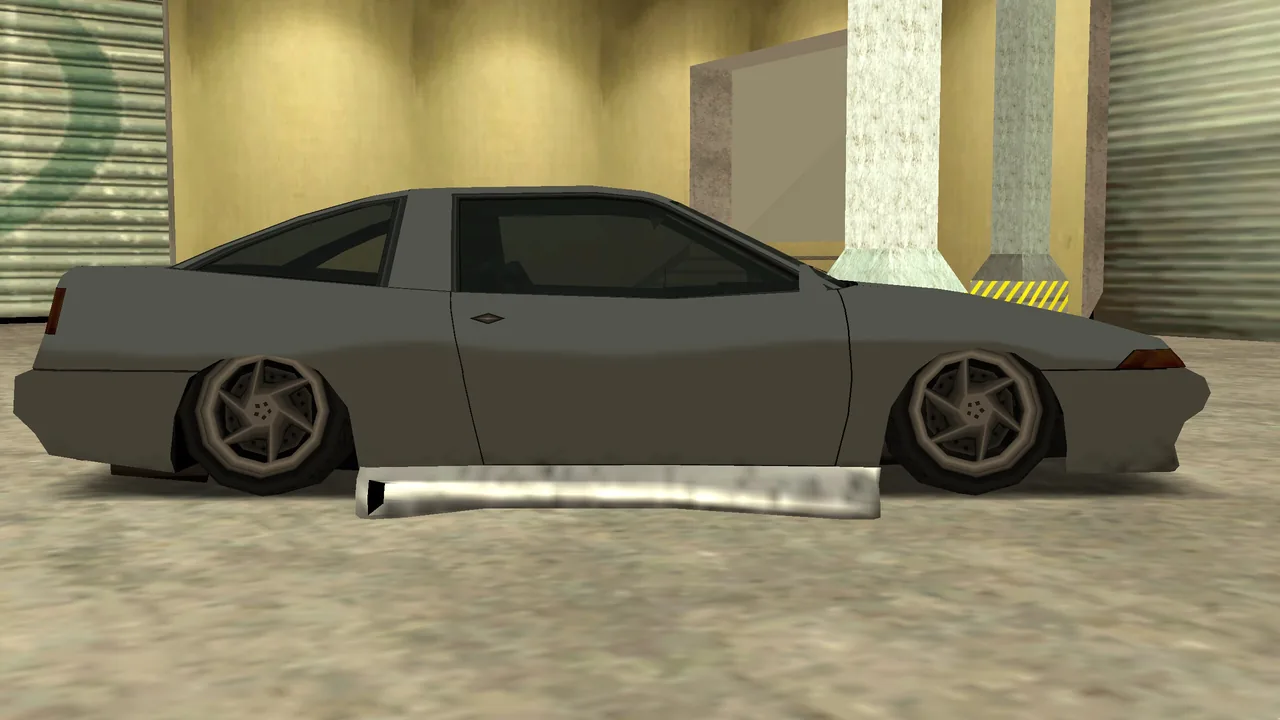 L Alien Sideskirt, upgrade 1094, on a Uranus