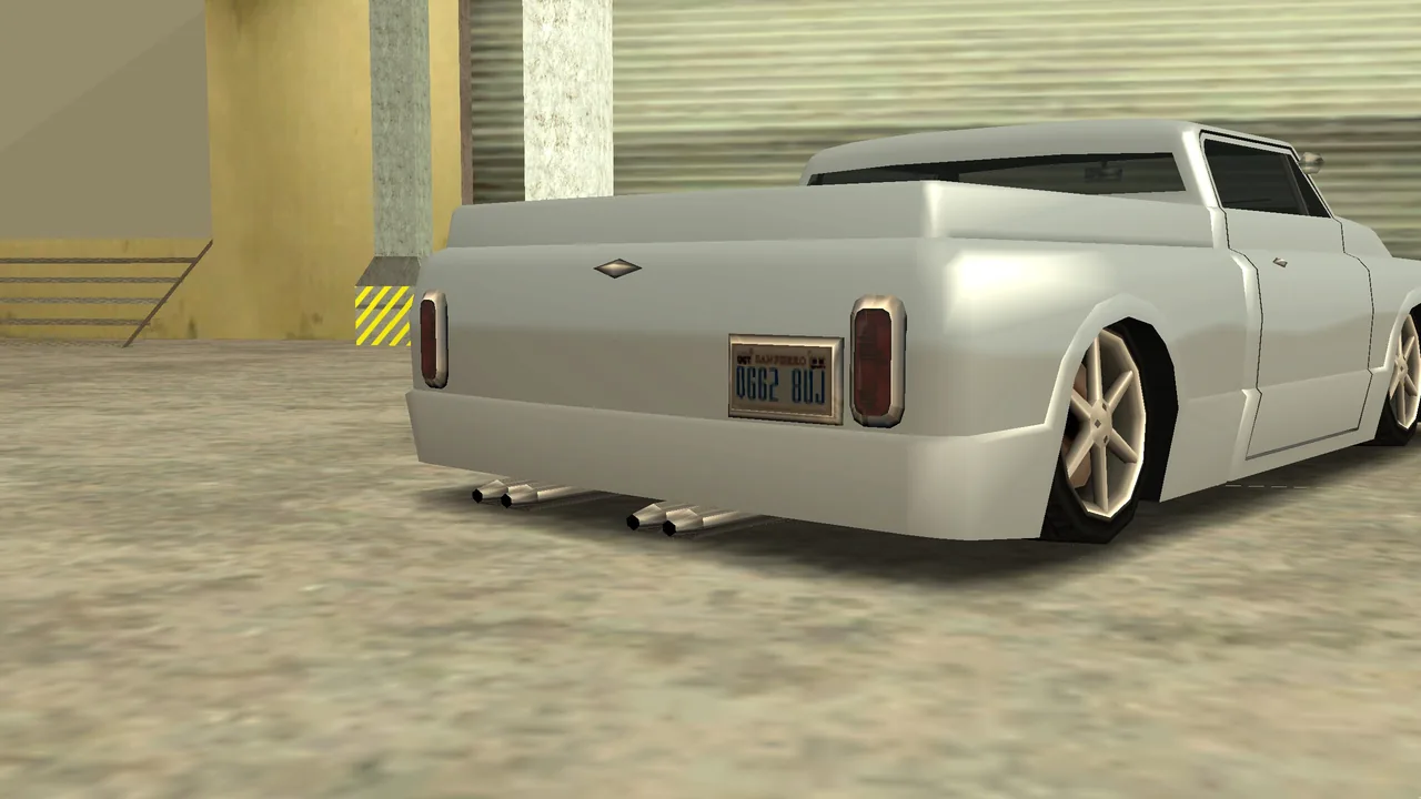 Slamin Exhaust, upgrade 1114, on a Slamvan