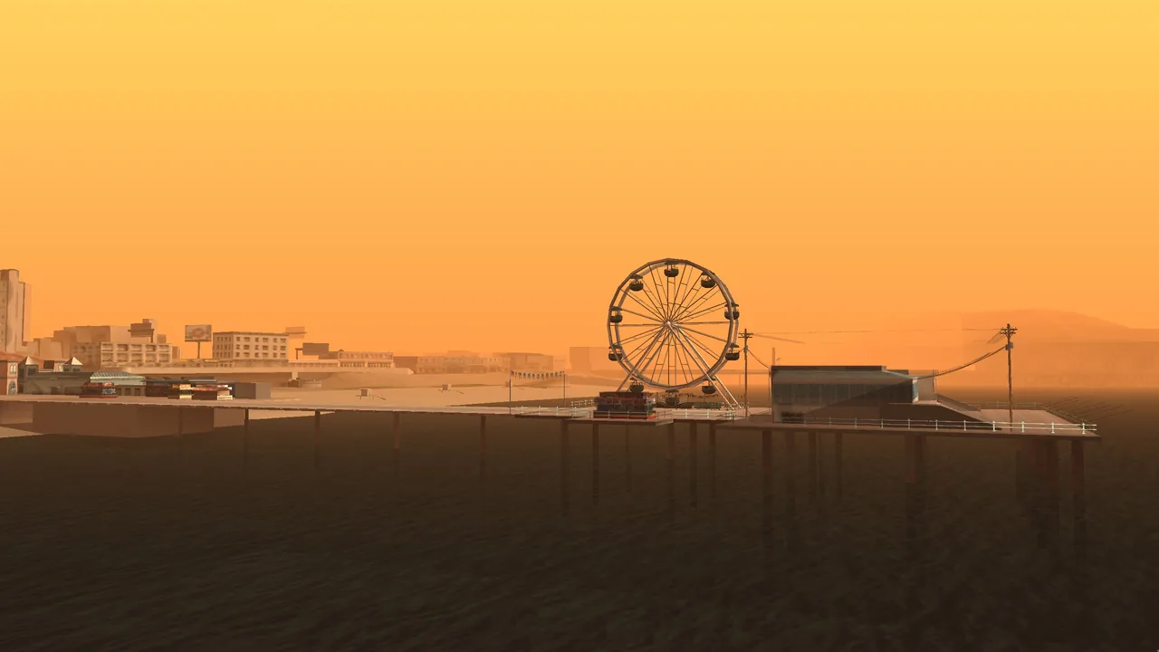 Weather 0 (Extra sunny, Los Santos) at 20:00