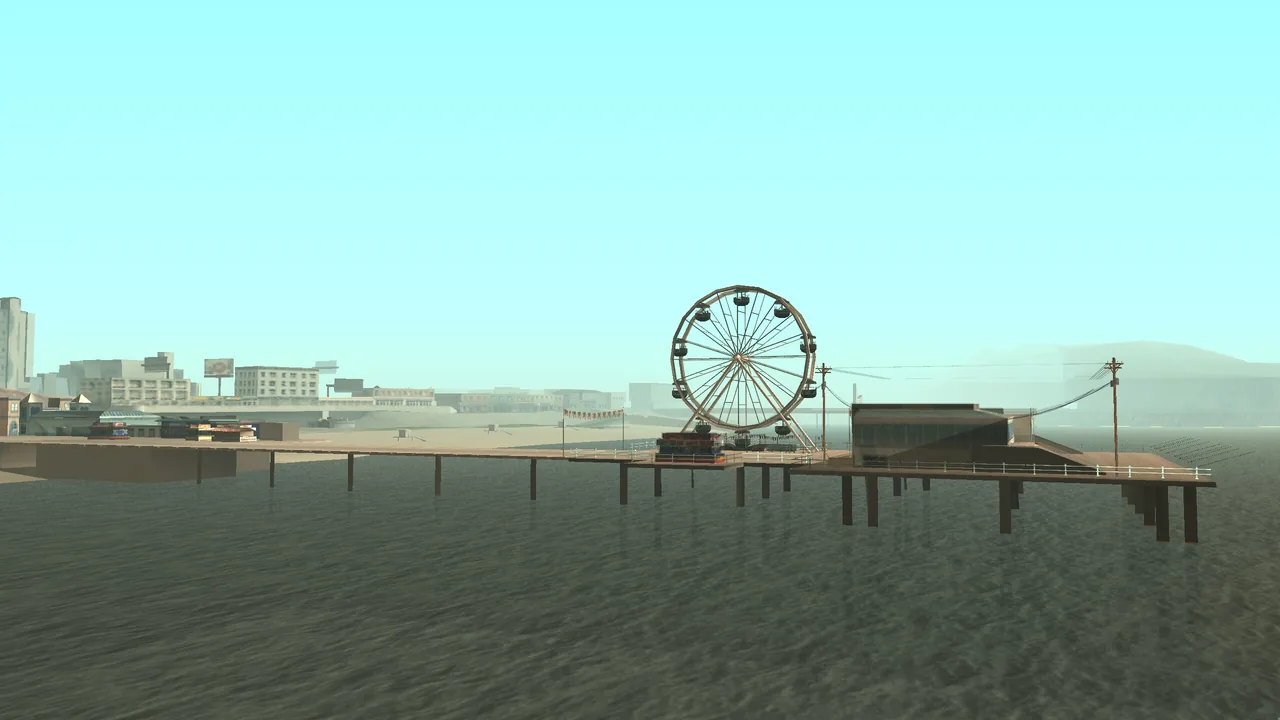 Weather 2 (Extra sunny with smog, Los Santos) at 07:00