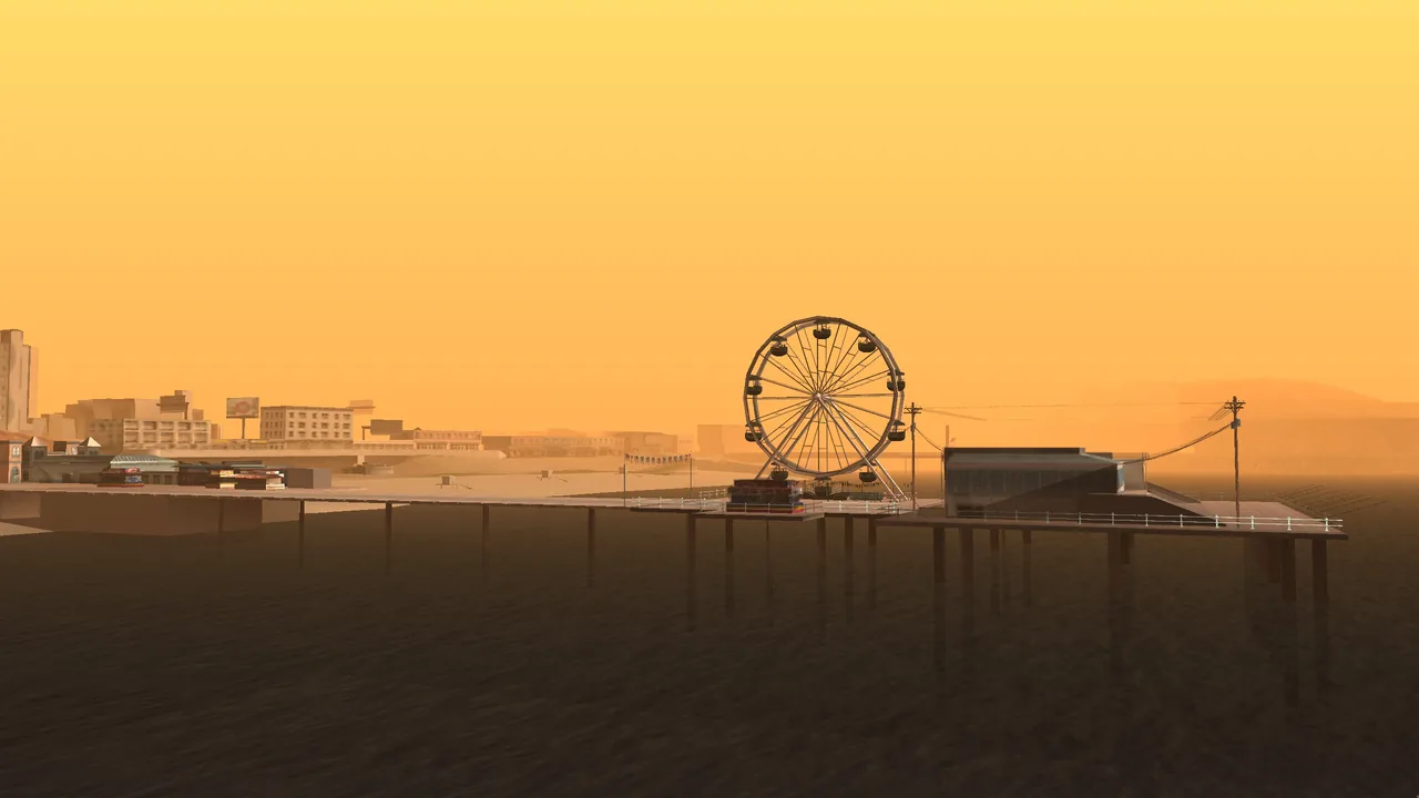 Weather 2 (Extra sunny with smog, Los Santos) at 20:00