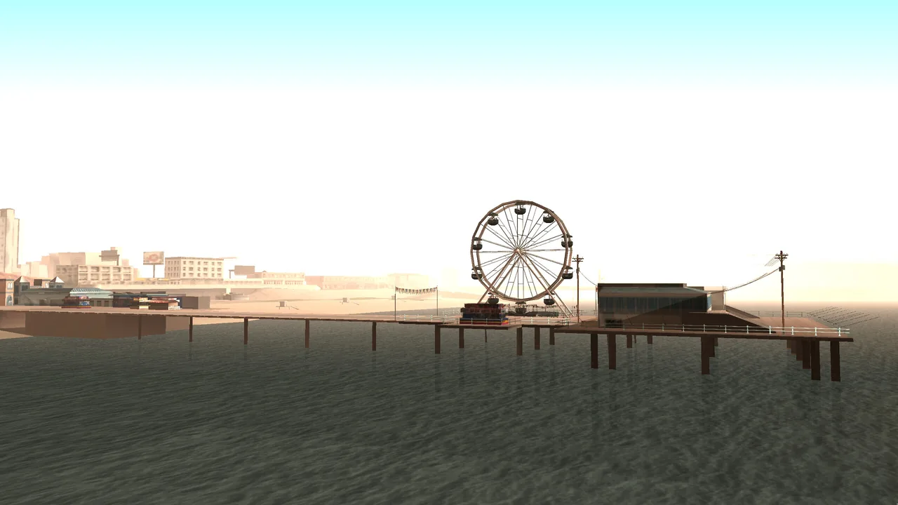 Weather 3 (Sunny with smog, Los Santos) at 07:00