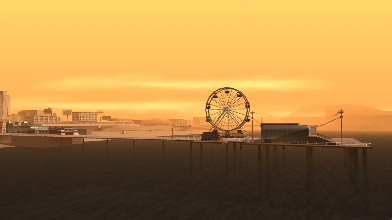 Weather 3 (Sunny with smog, Los Santos) at 20:00
