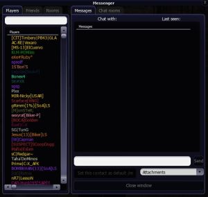 CIT Messenger panel