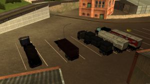 Trucker job yard