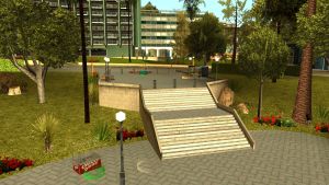 West Prison Release park area