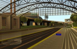 Train Driver station and train spawner