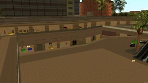 LS Mall area with markers