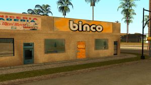 Binco clothing store exterior
